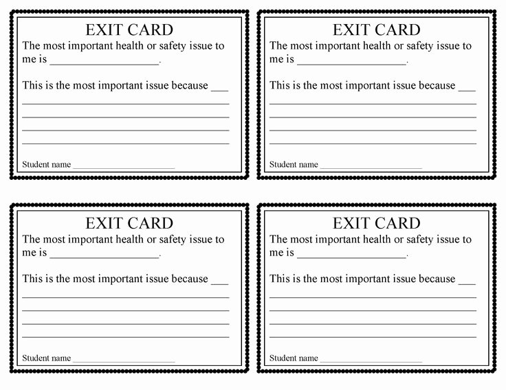 Nyc Doe Lesson Plan Template Elegant Printable Exit Ticket Template