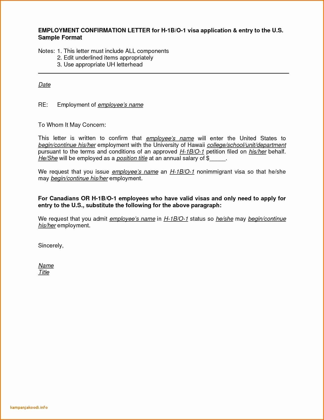 O1 Visa Recommendation Letter Sample Elegant Business Letter without Letterhead Archives
