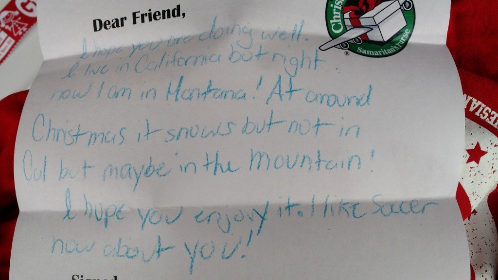 35 Operation Christmas Child Letter Samples Hamiltonplastering