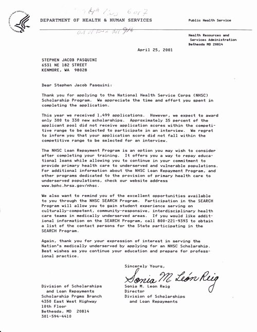 Pa School Letter Of Recommendation Unique My Pa School Rejection Letters How to Turn A Set Back