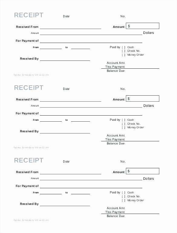 Paid In Full Receipt Lovely Paid In Full Receipt Template Payment Receipt format