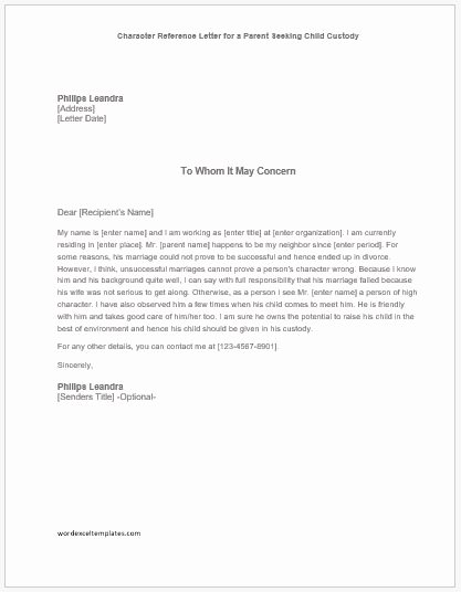 Parent Letter Of Recommendation Elegant top Ten 10 Letters Of 2017 for Ms Word