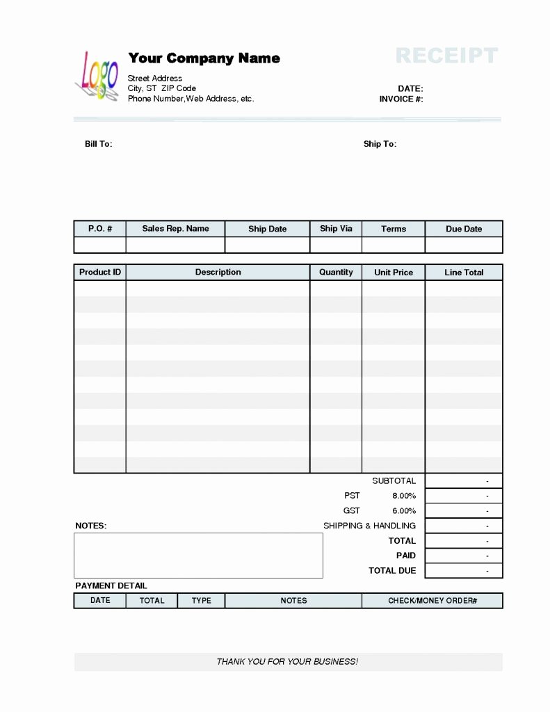 Payment Due Upon Receipt Template Beautiful Payment Due Upon Receipt Template Receipts Wording Example