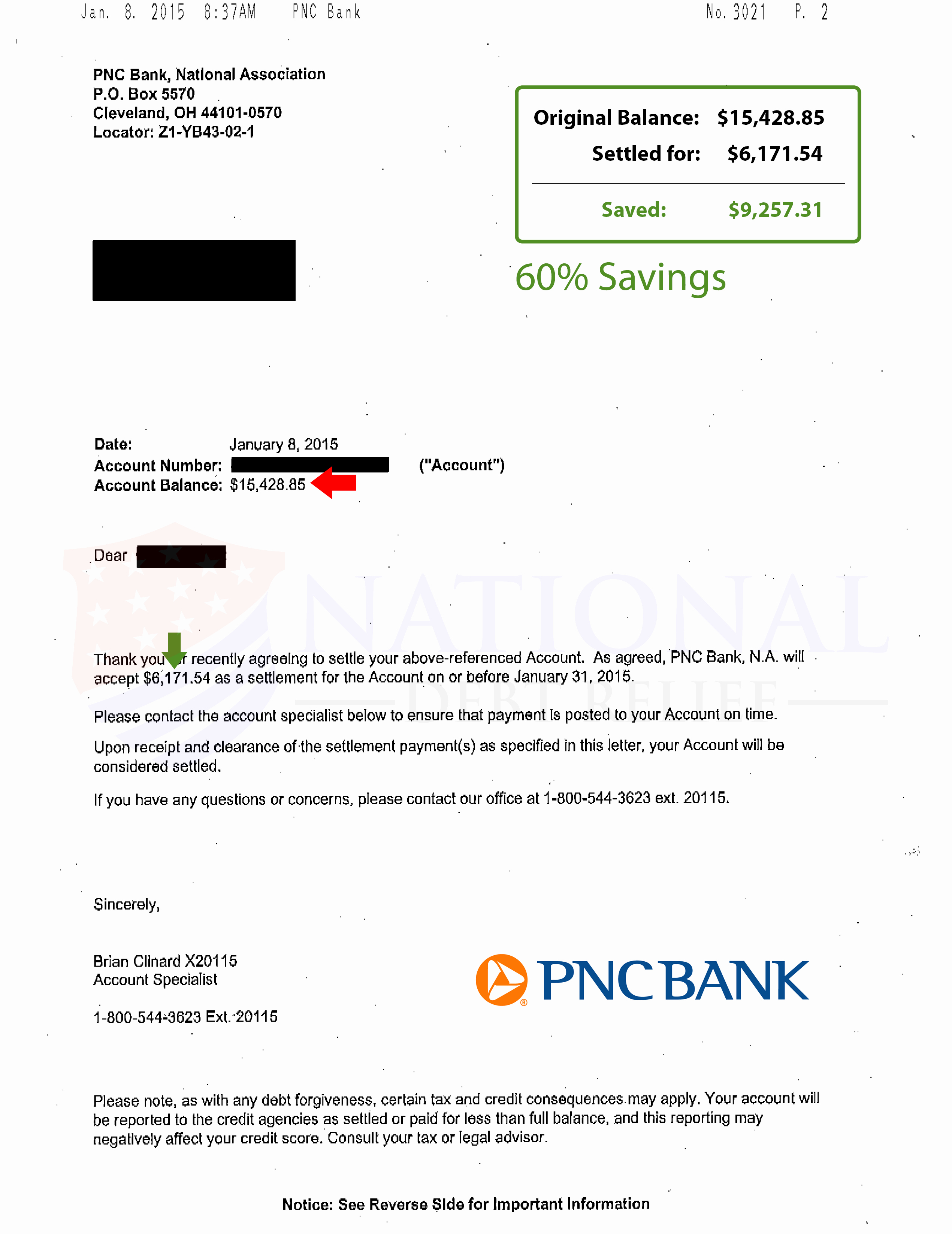 Payment Settlement Letter format Elegant Debt Settlement Letters
