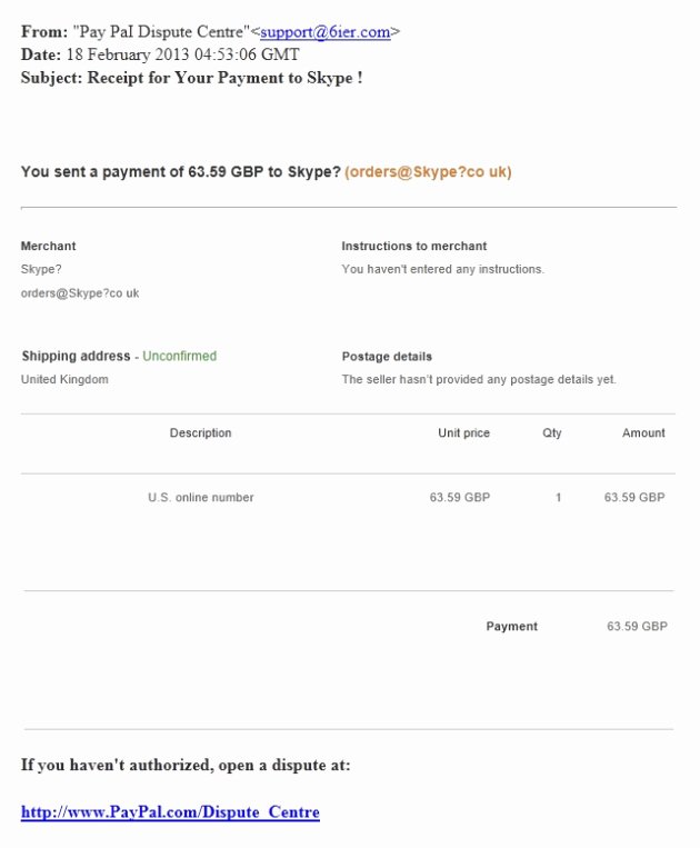 Paypal Fake Receipt Generator Elegant Scam Suffolktradingstandards S Blog