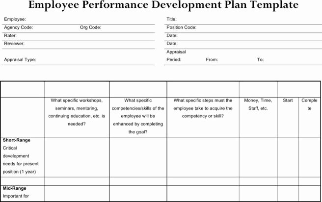 Performance Development Plan Template Inspirational 303 Plan Templates Free Download