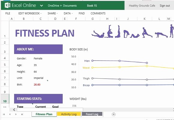 Personal Fitness Plan Template Luxury How to Create and Track Your Fitness Plan with Excel Line