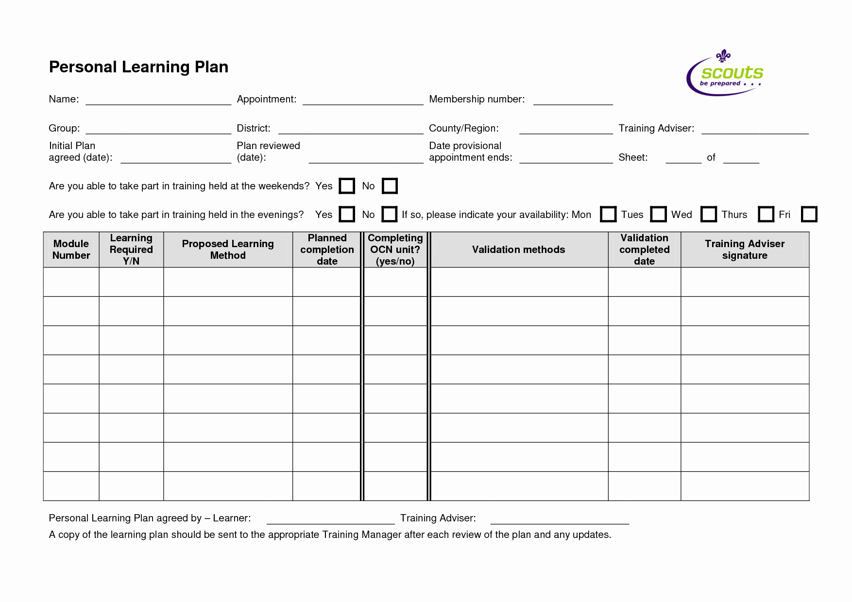 Personalized Learning Plan Template Inspirational 15 Best Of Excel Investment Worksheet English