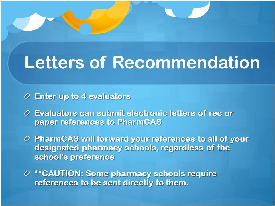 Pharmcas Letter Of Recommendation Sample Elegant What is Pharmcas by Teresa and Eman Ppt Video Online