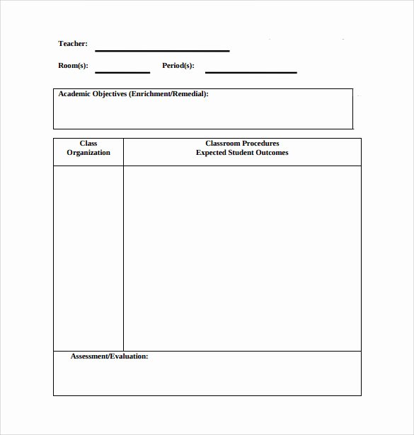 Physical Education Lesson Plan Template Fresh 15 Sample Physical Education Lesson Plans