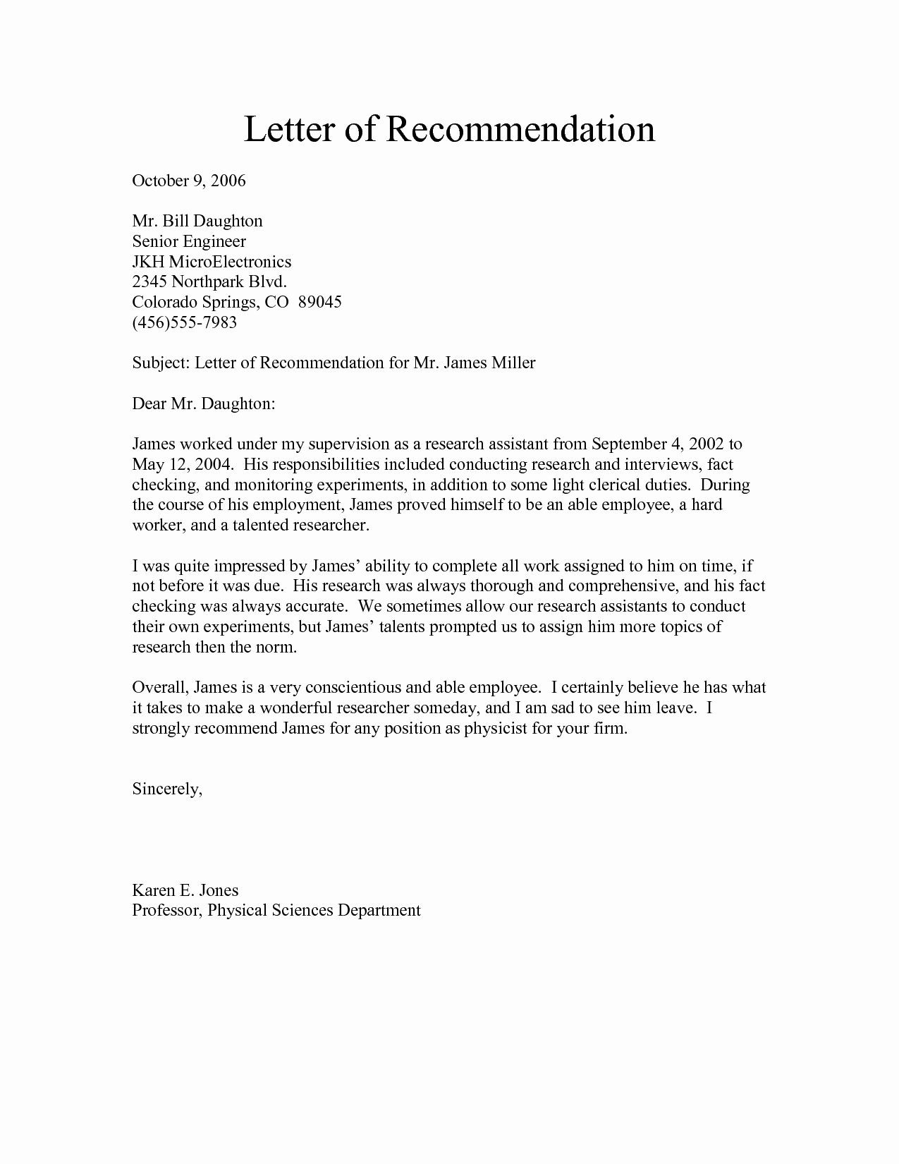Physician assistant Letter Of Recommendation Inspirational Letter Re Mendation for Medical assistant