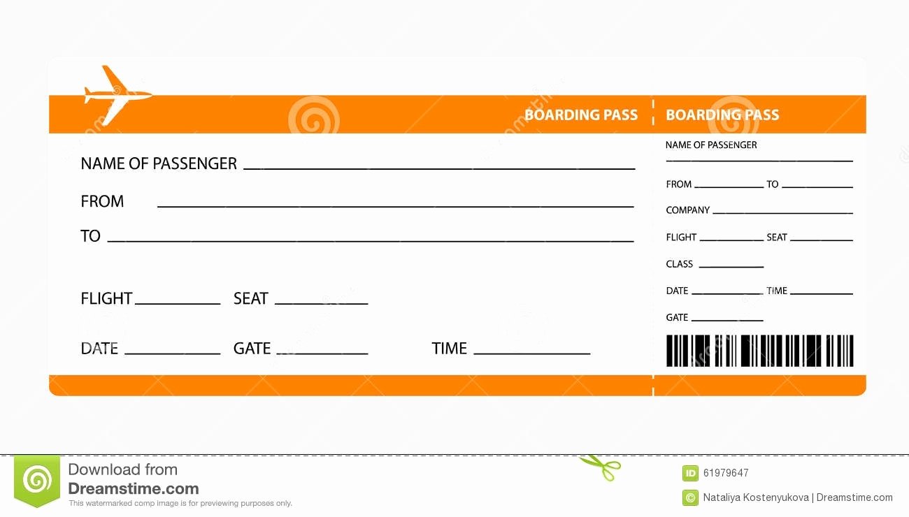 Plane Ticket Template Pdf Awesome Plane Ticket Template Beepmunk