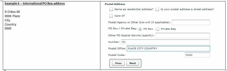 Po Box Letter format Inspirational New Postal Address Structure