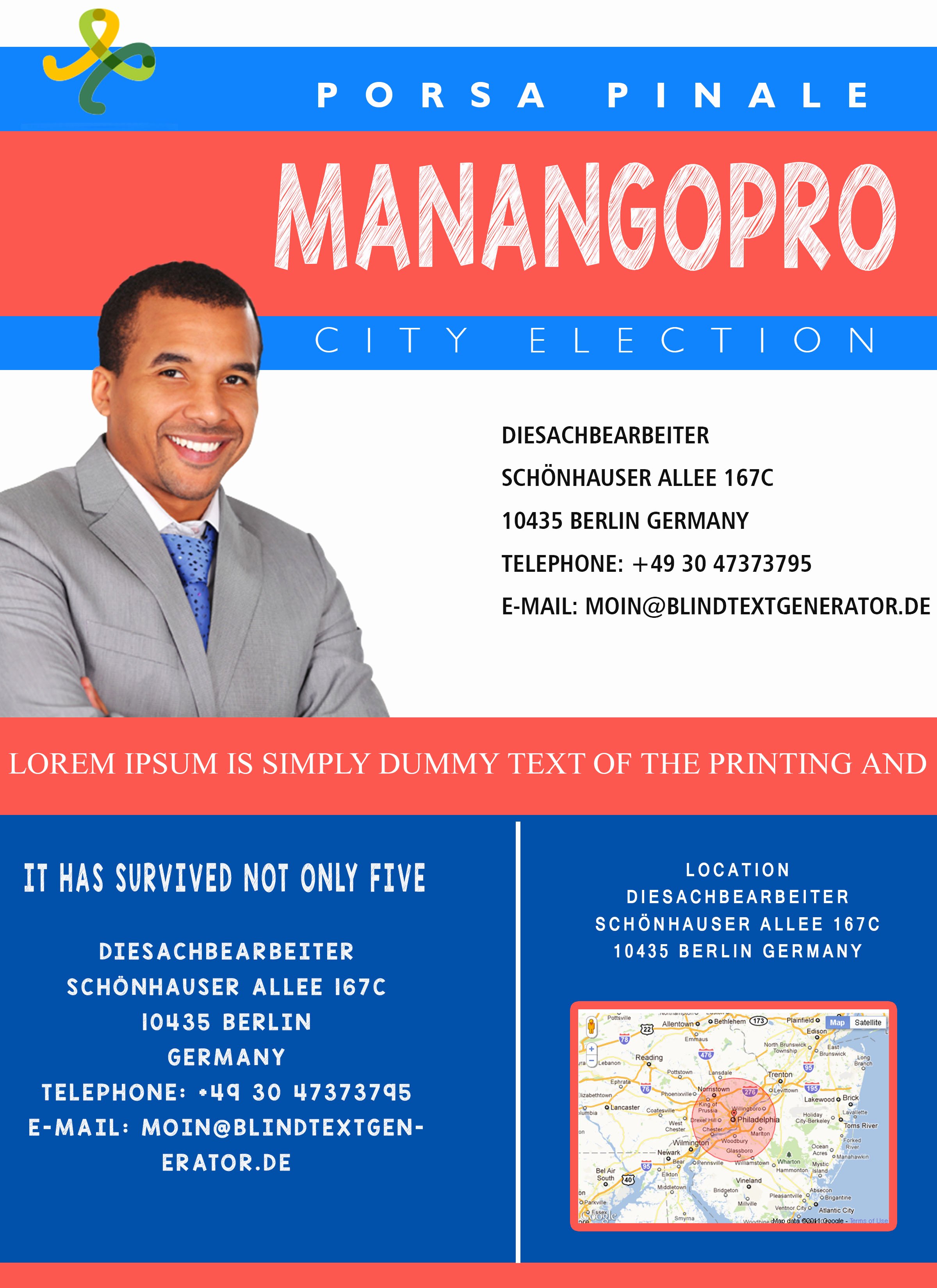 free political campaign flyer templates