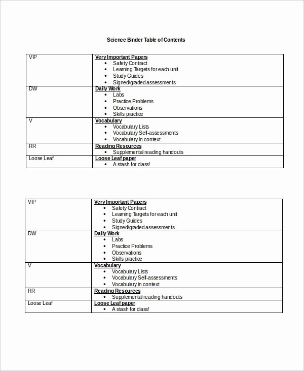 Portfolio Table Of Contents Template Luxury Table Contents Template 10 Free Word Pdf Psd