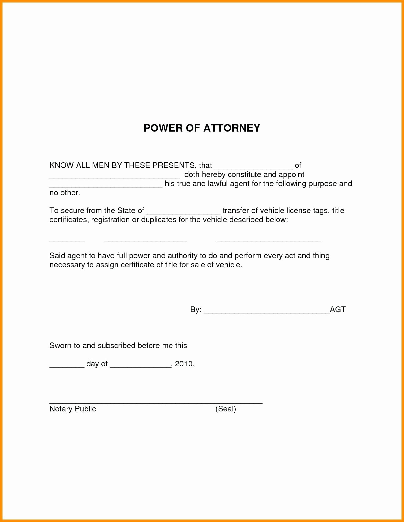 Power Of attorney Letter format Beautiful Sample Authorization Authorisation Letter format for