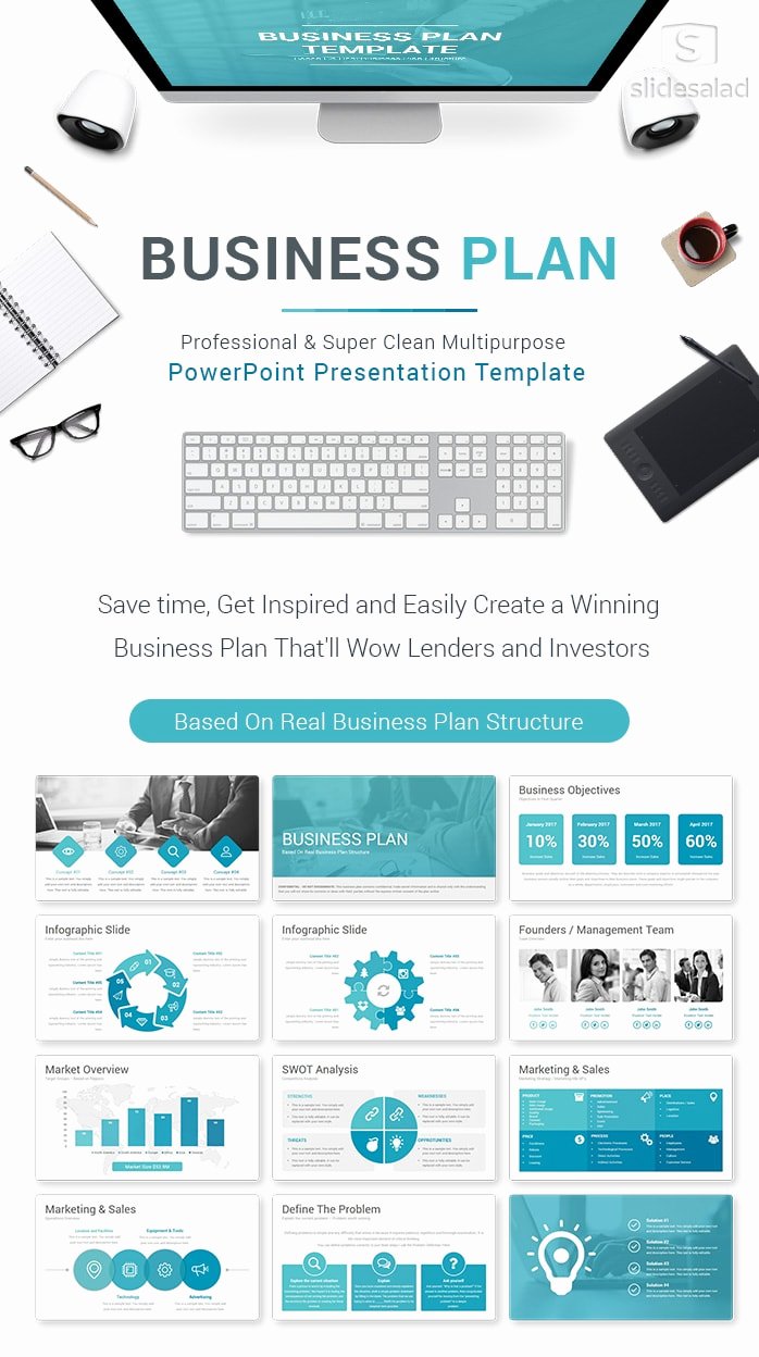 Powerpoint Business Plan Template Luxury Best Pitch Deck Templates for Business Plan Powerpoint