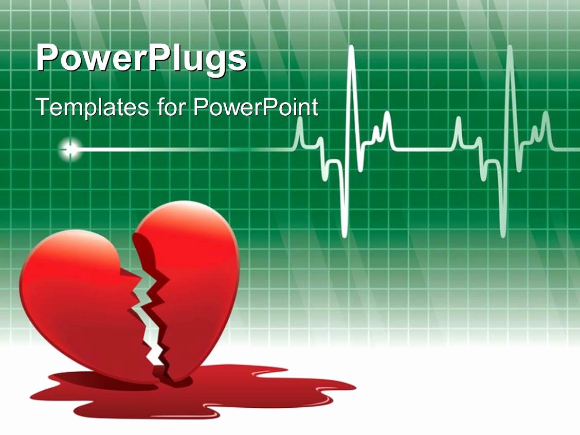 Powerpoint Floor Plan Template Unique Powerpoint Template Broken Red Heart with Blood On Floor
