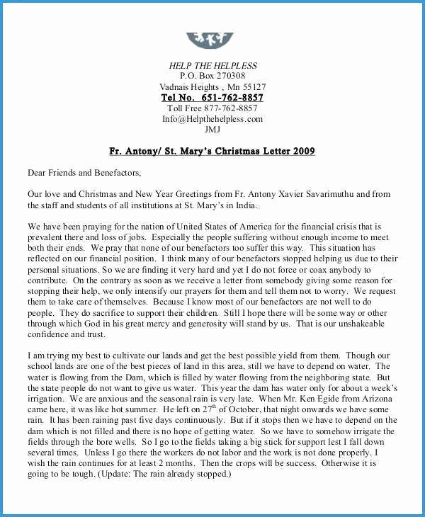 Prayer Letter Templates Free Awesome Christmas Letter Templates Free