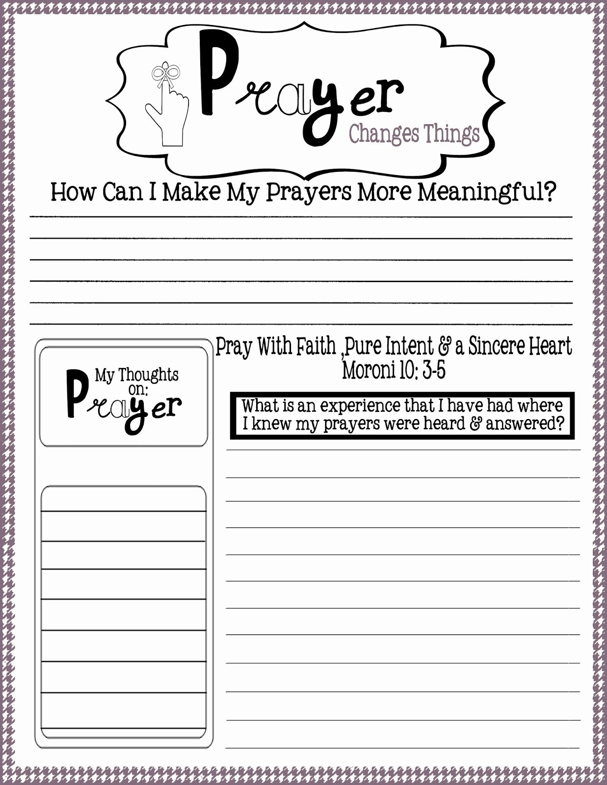 Prayer Letter Templates Free Beautiful 5 Best Of Prayer Request Printable Pdf Template