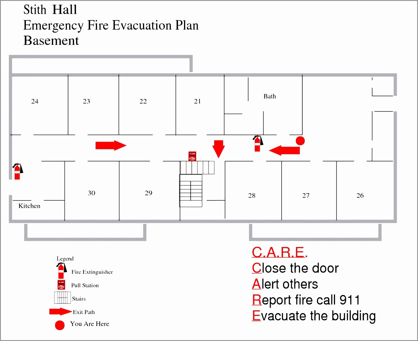 Printable Fire Escape Plan Template Awesome Home Fire Evacuation Plan Sample