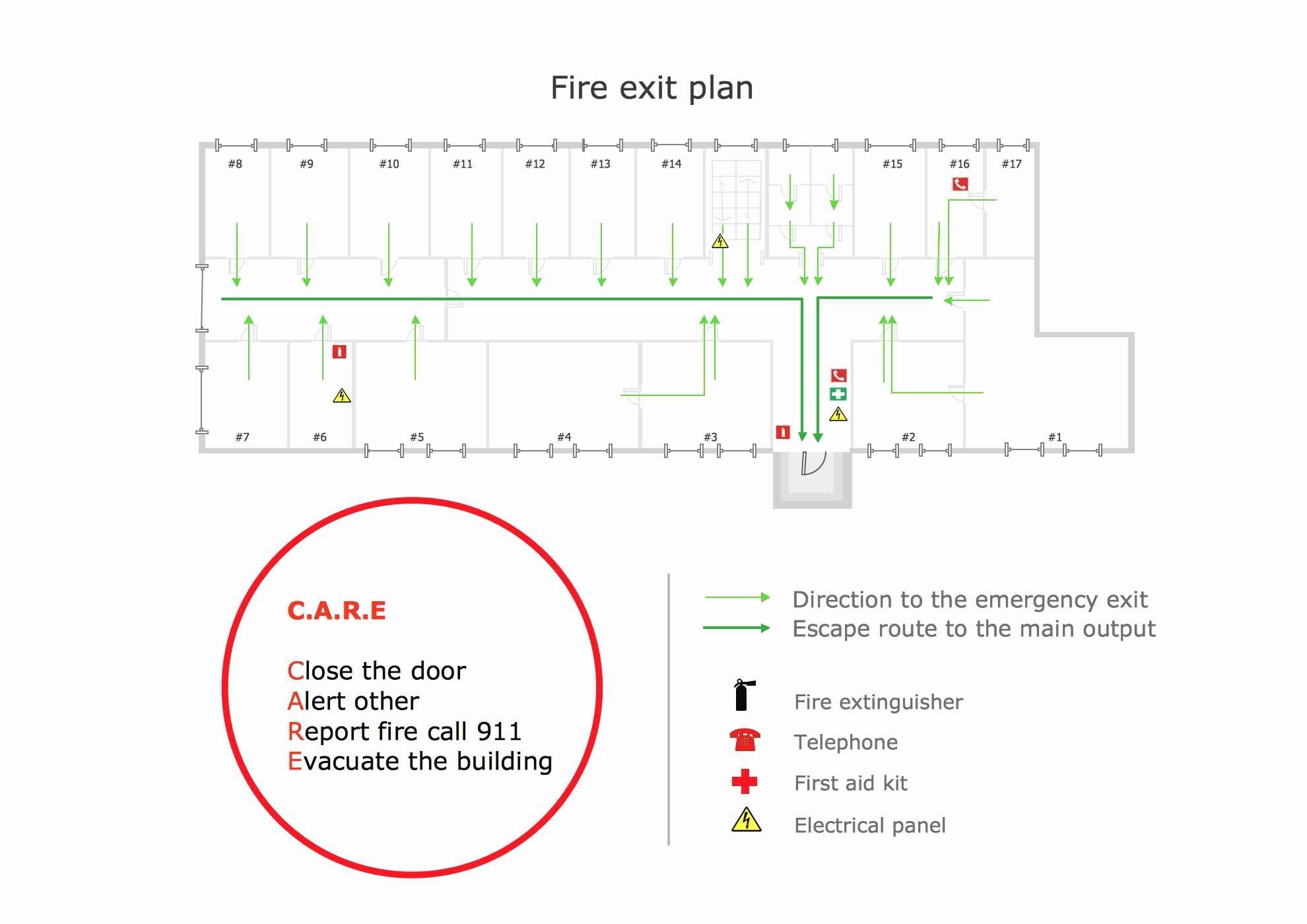 Printable Fire Escape Plan Template New New Free Printable Fire Escape Plan Template
