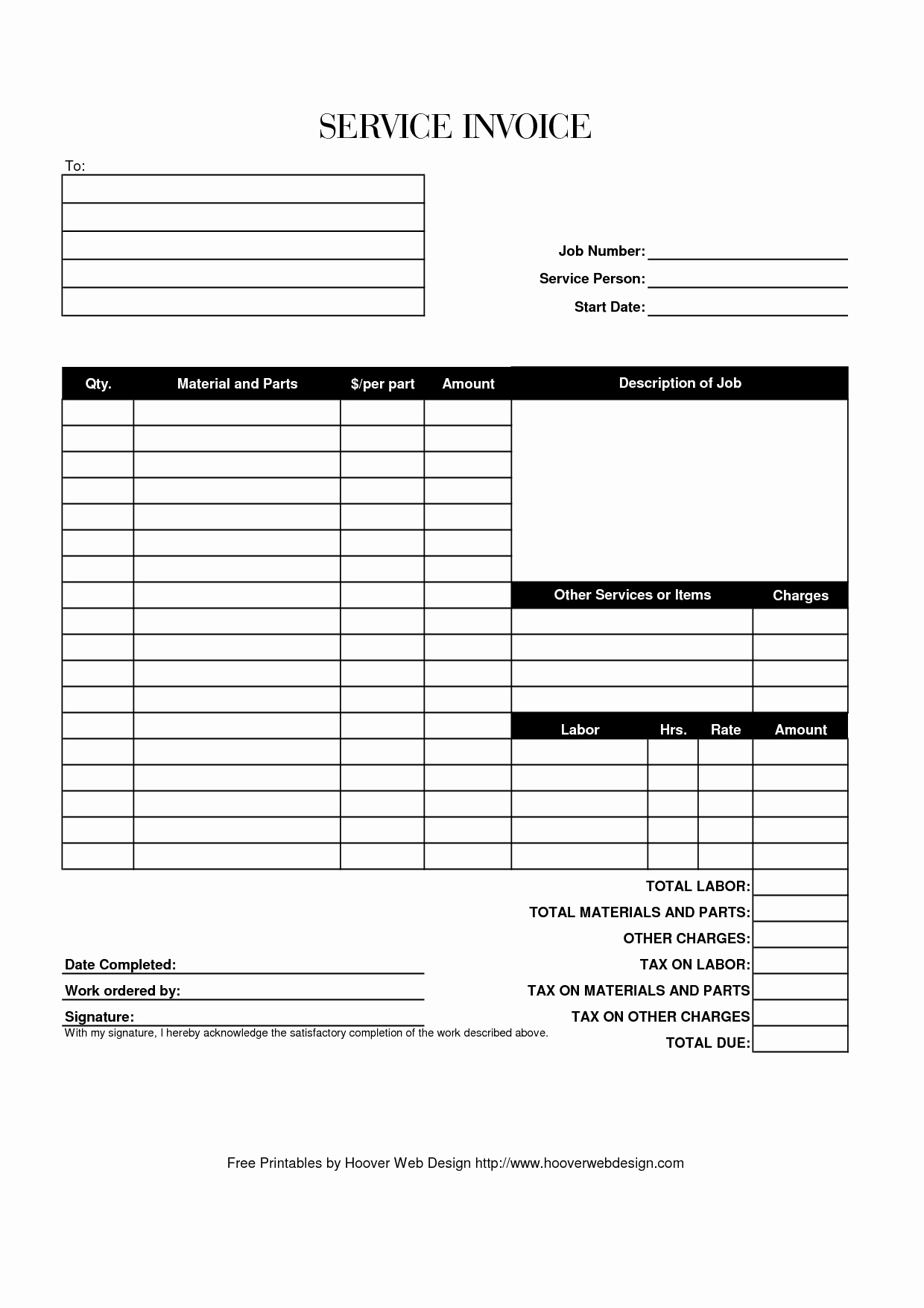 Printable Sales Receipt Pdf Awesome Hoover Receipts