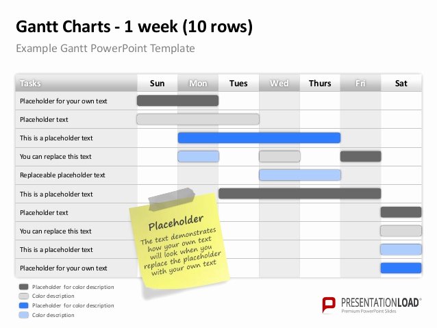 Project Plan Powerpoint Template Lovely Powerpoint Gantt Charts Template
