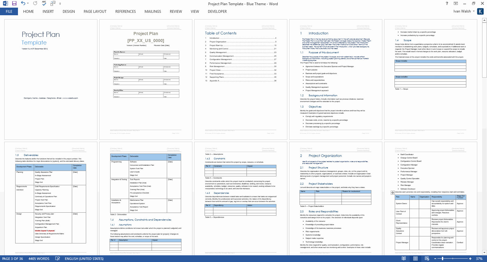 Project Plan Template Word Best Of Project Plan Template – Download Ms Word &amp; Excel forms