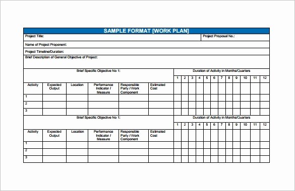 Project Work Plan Template Elegant Financial Plan Templates 11 Word Excel Pdf Documents