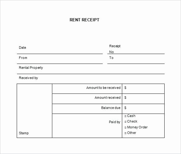 Proof Of Payment Receipt Awesome Proof Receipt Template