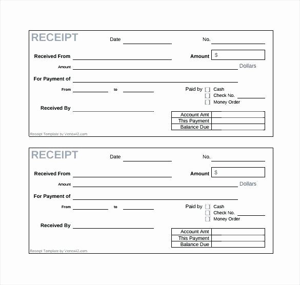Proof Of Purchase Receipt New Proof Receipt Template