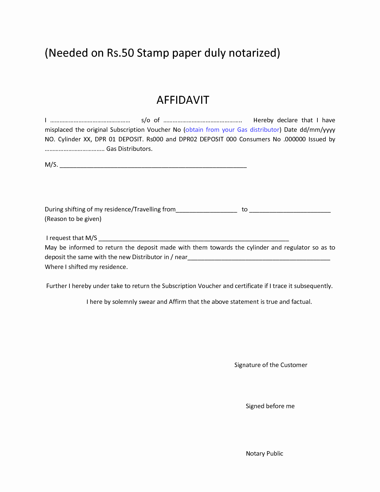 Proof Of Residency Letter for Dmv New Sample Notary Statements Christopherbathum