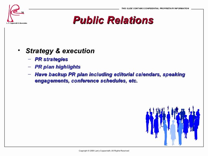 Public Relation Plan Template Best Of Marketing Plan Template