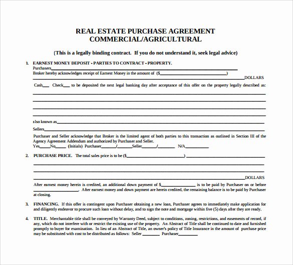 Real Estate Buyout Agreement Sample Awesome 7 Sample Home Purchase Agreements