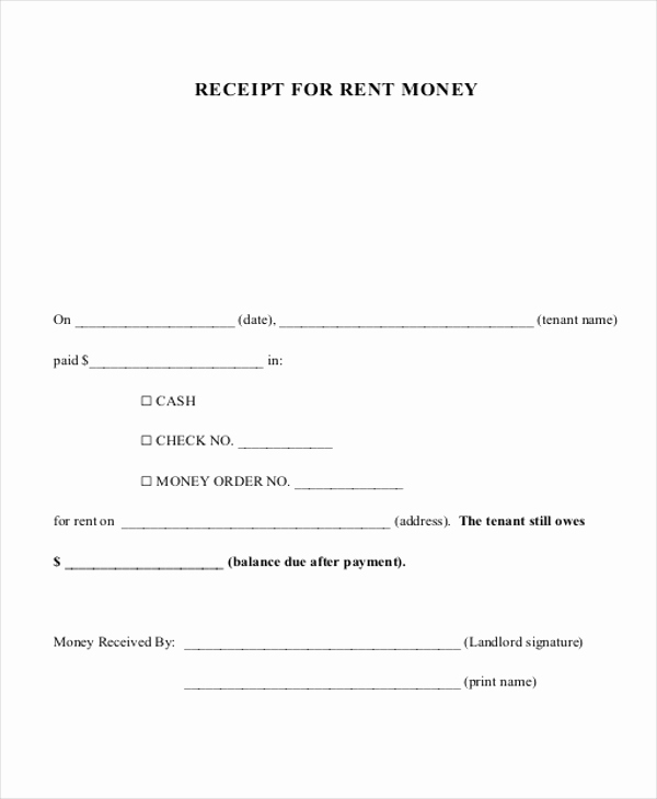 Receipt for Cash Payment Luxury Cash Payment Receipt 7 Examples In Word Pdf