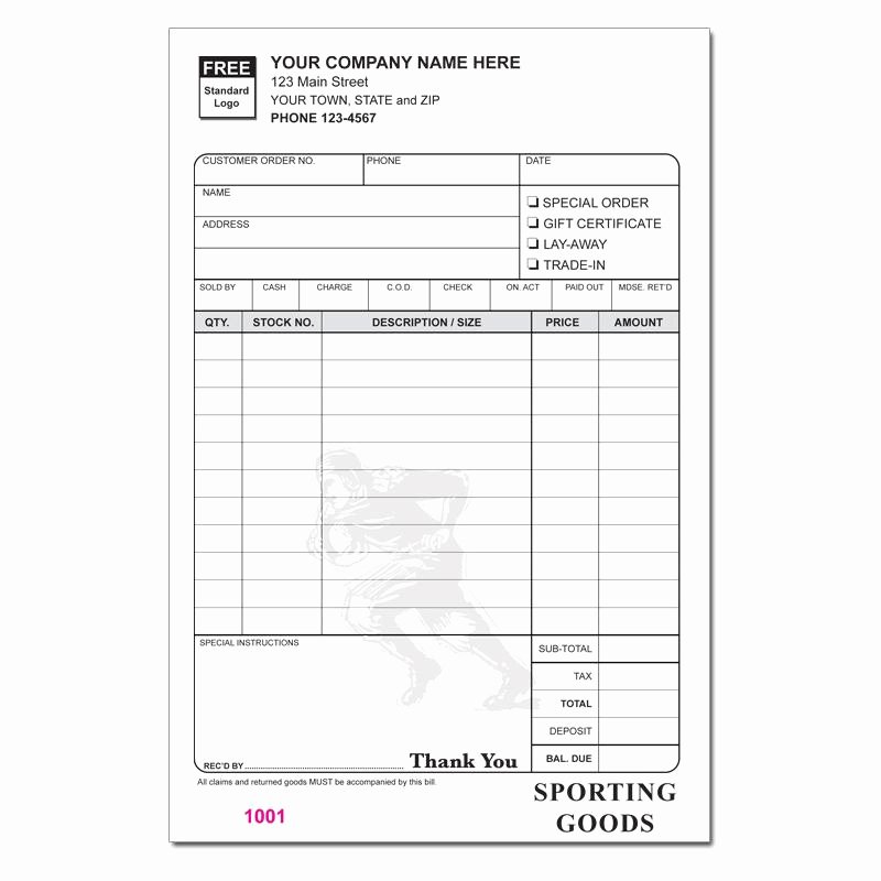 Receipt Of Goods Template New Furniture Invoice Receipts Retail Stores