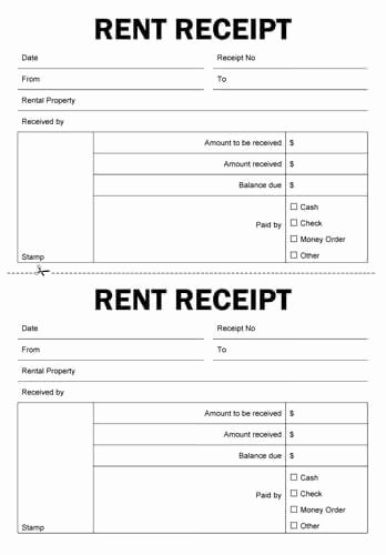 Receipts for Rent Paid Awesome Paying Guest Receipt format — Rapic Design