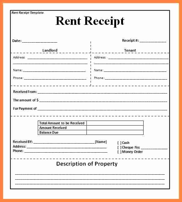 Receipts for Rent Paid Inspirational 6 Rent Payment Slip