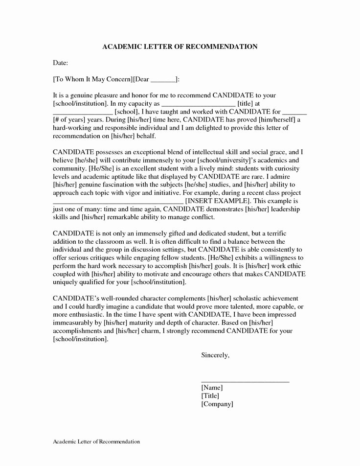 Recommendation Letter Computer Science Luxury Academic Excellence Letter Of Re Mendation Google
