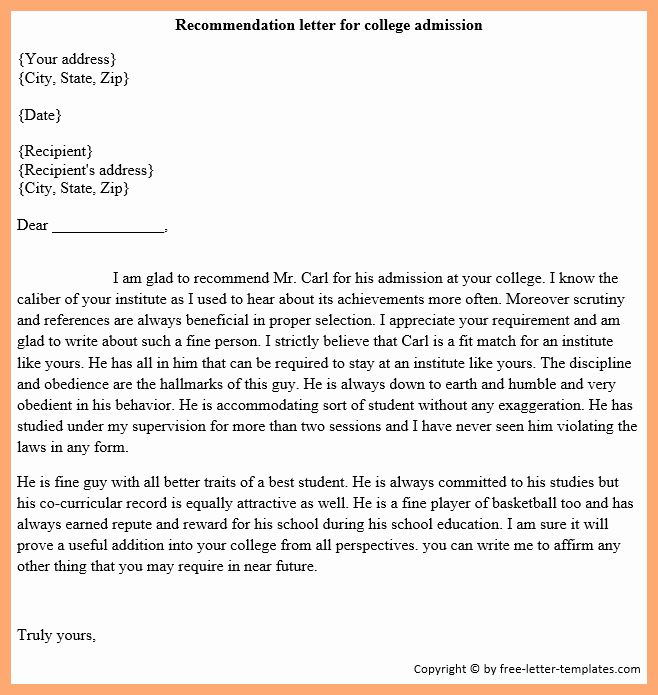 Recommendation Letter for Colleague Professor Beautiful How to Write A Re Mendation Letter [sample Templates