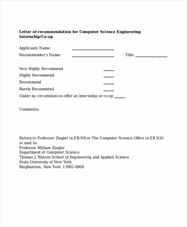 Recommendation Letter for Engineer Elegant 89 Re Mendation Letter Examples &amp; Samples Doc Pdf