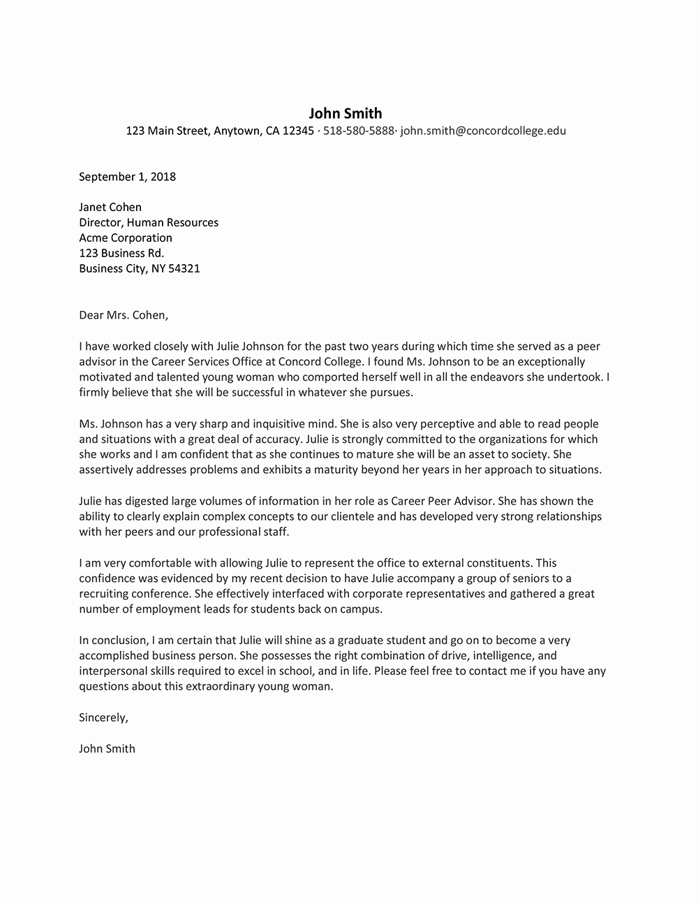 Recommendation Letter for Mba Program New Examples Letters to Congressman About Healthcare