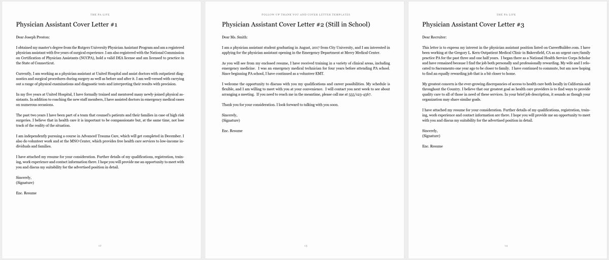 Recommendation Letter for Pa School Best Of Physician assistant Resume Curriculum Vitae and Cover
