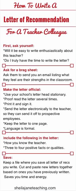Recommendation Letter for Teacher Colleague Unique 25 Best Ideas About Professional Reference Letter On