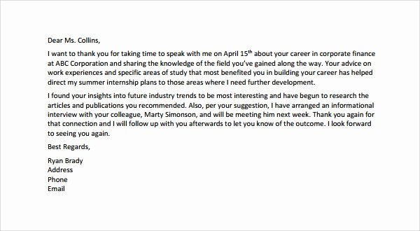 Recommendation Letter Thank You Fresh Sample Thank You Letter for Re Mendation 9 Download