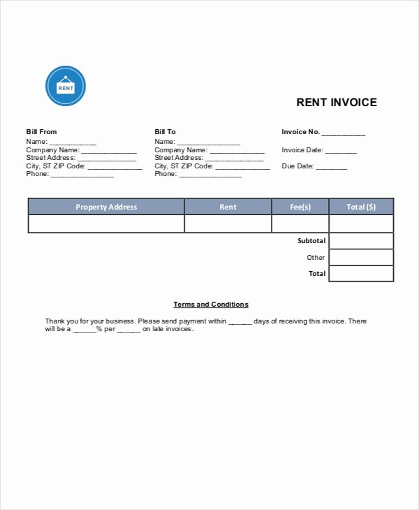 Rent Invoice Template Word Elegant Invoice Template Rental 7 Things You Should Know About