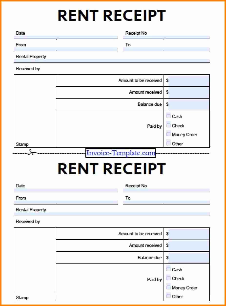 Rent Invoice Template Word Lovely 7 Rent Invoice Templates