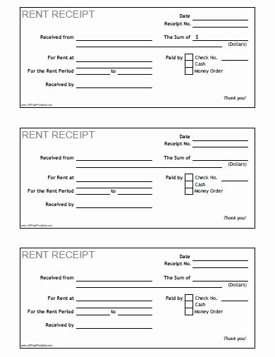 Rent Receipt Template Excel Beautiful Rent Receipt Template 2017