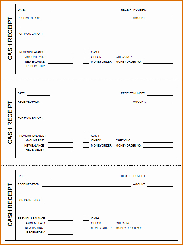 Rent Receipt Template Free Awesome 6 Rent Receipt Template Word